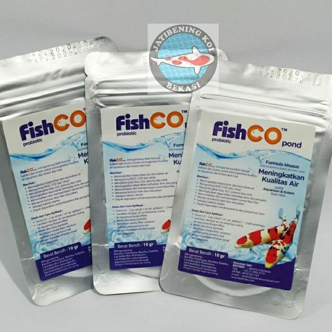 Yujitaro- Fishco 10Gr Probiotik Nitrobacter Penjernih Air Bakteri Pengurai