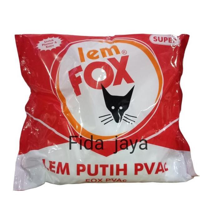 Potere- Lem Fox Putih Lem Kayu 700 Gr | Lem Fox Bungkus Merah 700 Gr