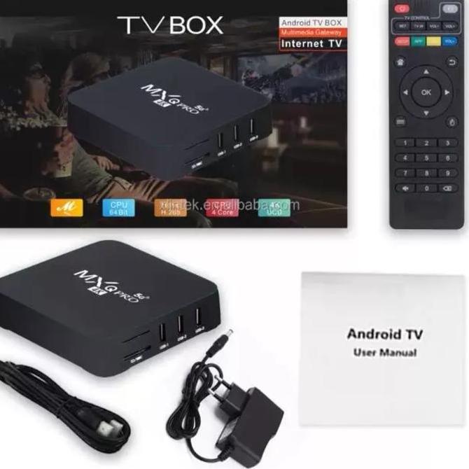 Android Tv Box Mxqpro 4K Smart Tv Box