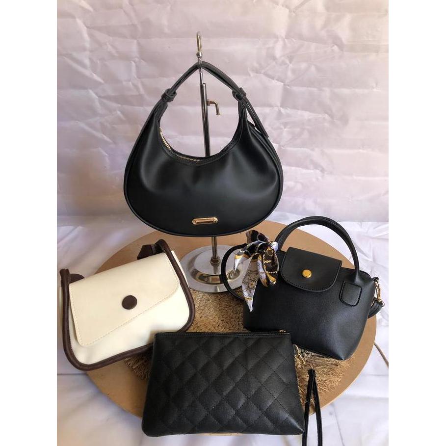Tas Wanita Bundling Termurah 100ribu 4 Pcs HS