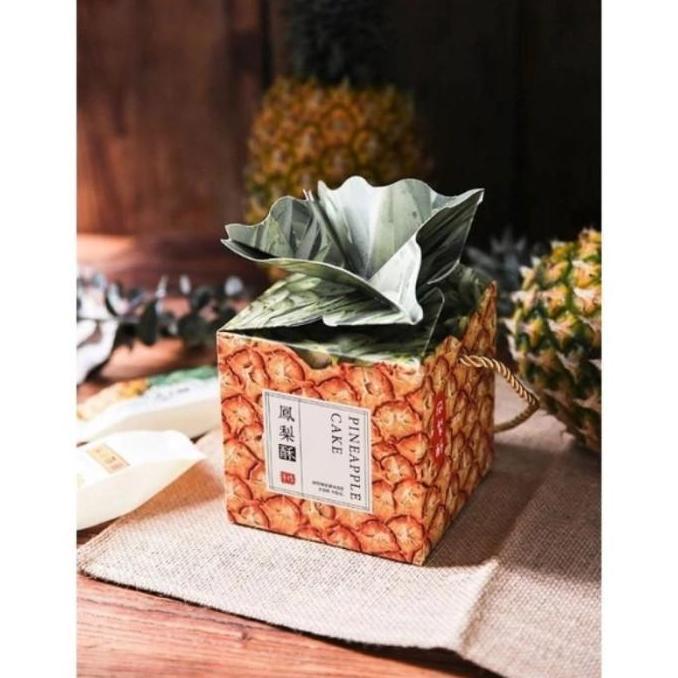 Kotak Nastar / Dus Nanas Taiwan Pineapple Kemasan Packaging