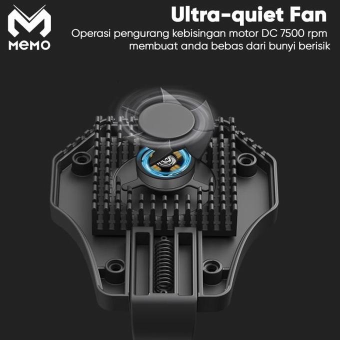 Memo DL01 Cooler HP Gaming Fan Kipas Pendingin HP Cooling DL-01 DL 01