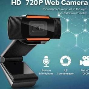 WEBCAM Komputer with Mic AUTOFOCUS WEBCAM CAMERA FULL HD 720p