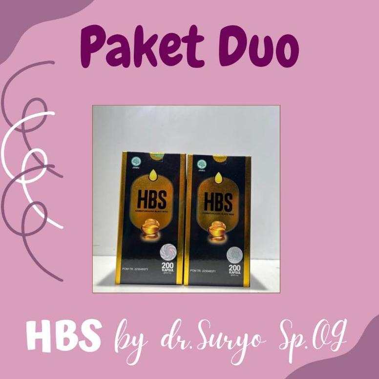 Paket Duo "Hbs By Dr.Suryo Spog" Promil | 2 Botol |