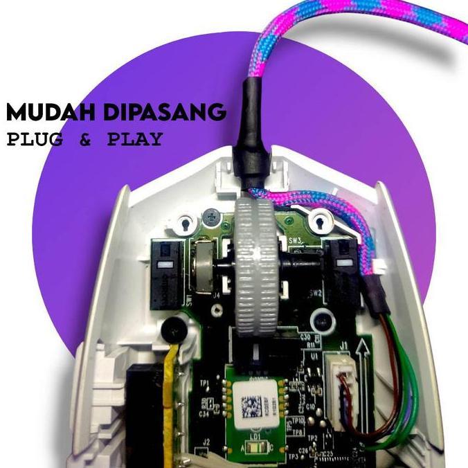 mouse pengganti tipe usb cable replacement keyboard paracord