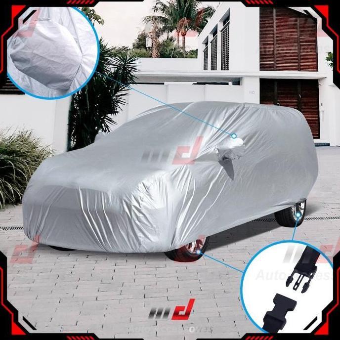 Body Cover / Sarung Mobil Daihatsu Ayla / Toyota Agya Khusus Cat Putih