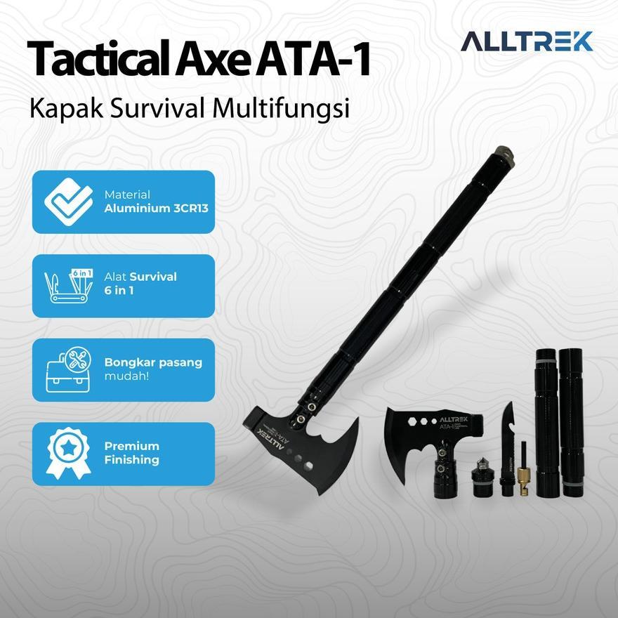 ALLTREK Kapak Multifungsi ATA-1 Tactical Kampak Survival Camping