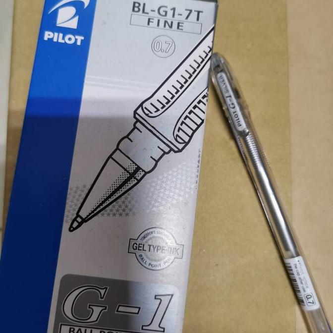 pen pilot G1 silver (perlusin) LJ