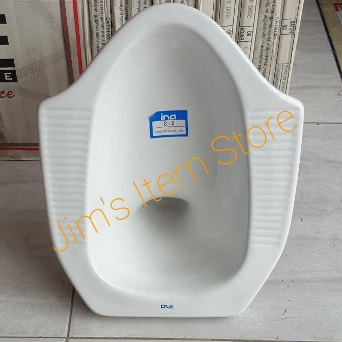 Closet Jongkok INA C2 White / Putih