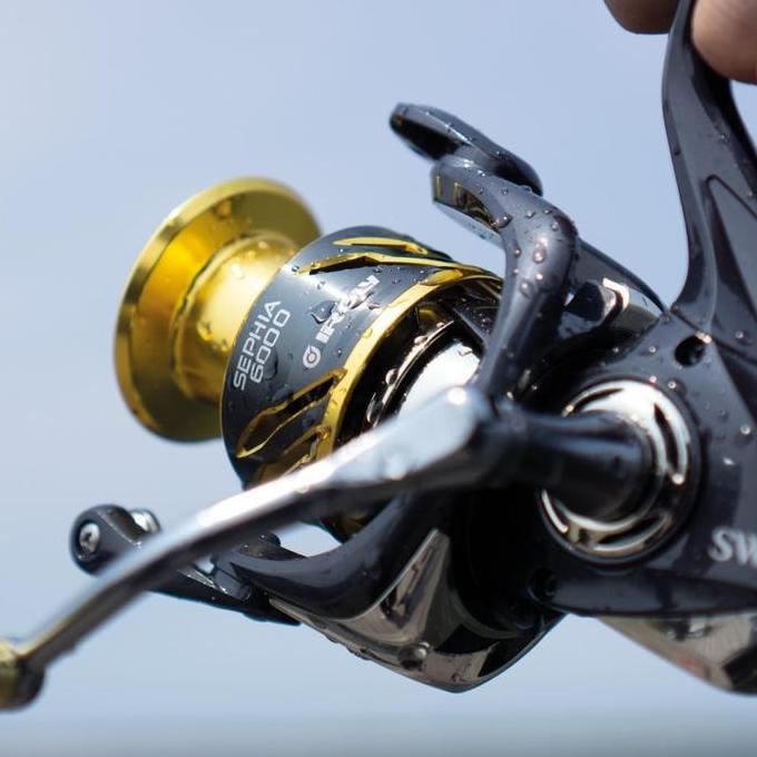 Mantap- Reel Pancing Iroly Sephia Sw 1000-2000/ Sephia Carbon 1000-2000/ Sephia+Sw 1000-6000