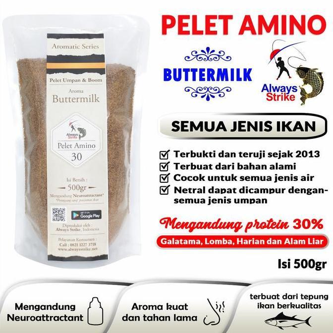 Mantap- Pelet Amino 30 Aromatic Buttermilk (Keju, Susu, Wisjman)
