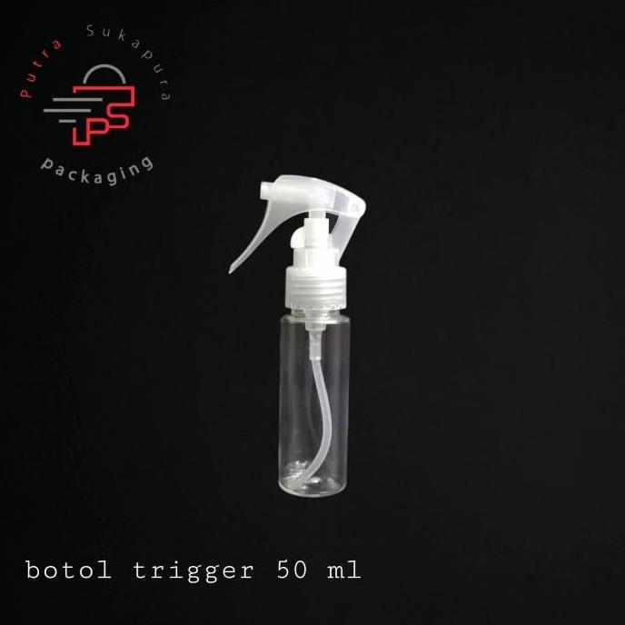 botol spray trigger 50ml / botol mini trigger 50 ml