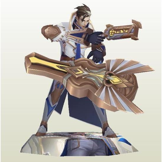 (Kertas Lipat) DIY Papercraft Mobile Legend Granger Lightborn