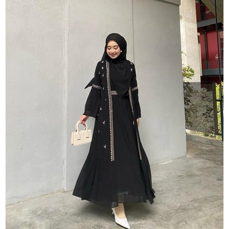 HOT COD ABAYA TURKI - GAUN WANITA REMAJA - DRESS WANITA TERBARU 2025 NAFWA ABAYA DRESS ABAYA TURKEY 