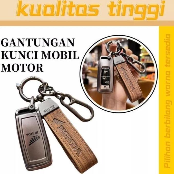Sfp- [Tesoteam]Penutup Kunci Sepeda Motor /Set Gantungan Kunci Motor Mewah/Aksesori Dekoratif Tombol