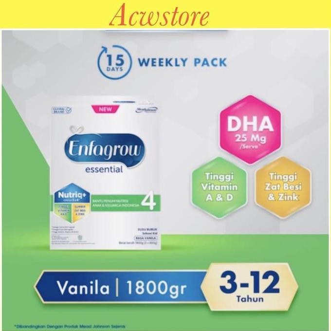 Xcxc- Enfagrow Essential 4 1800 Gram 1800Gr 1800Gram