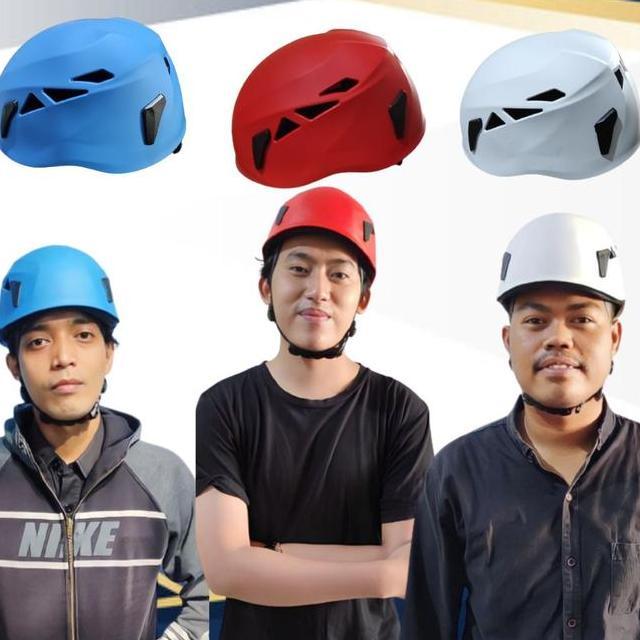 Helm Safety Panjat Tower Climbing Proyek Sar Rescue Mountaineering