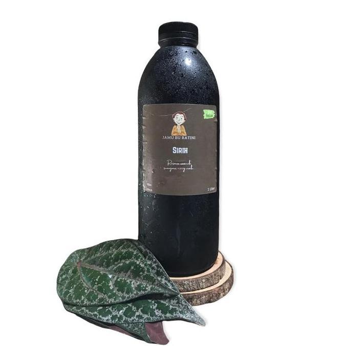Drogen- Jamu Herbal Sirih Merah Segar/Jamu Sirih Hijau Tawar 1 Liter