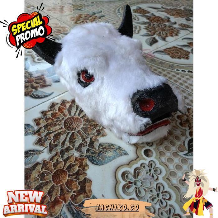 Promo Barongan Bantengan Full Bulu Free Kemul / Bantengan Dewasa / Barongan Bantengan Baru