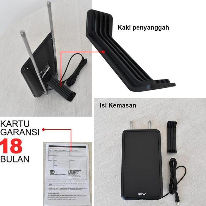 Zubehor- Px Antena Da 1401 Np - Px Indoor Antena Tv Digital Da1401Np Px Da1401