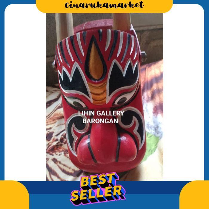 Barongan Kidalan Caplokan Dor Kayu Ukir Jambi