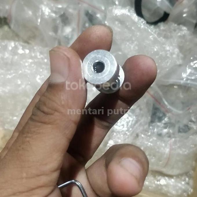 Trnasx- Pulley Aluminium Belt 10Mm Lubang As 8Mm Cnc Pulley Promo