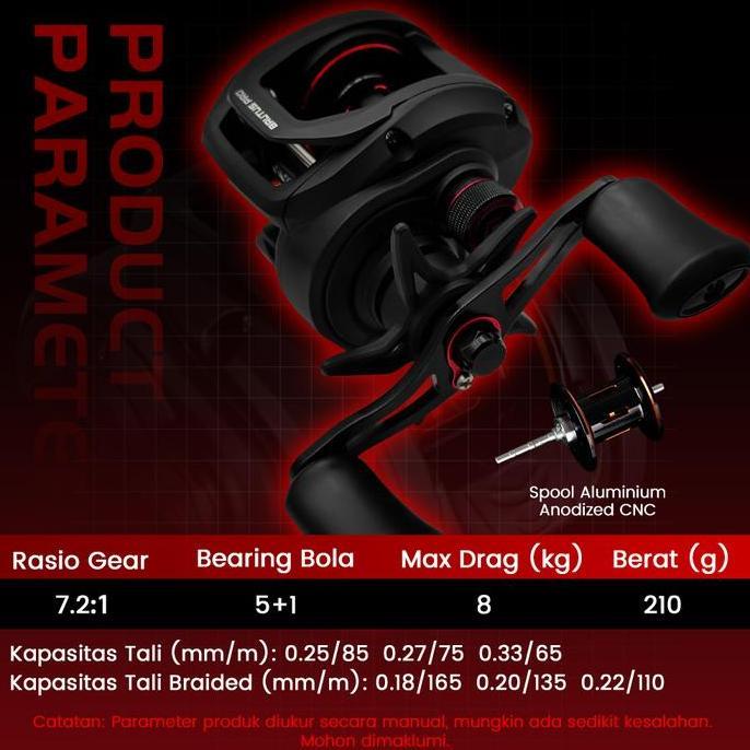 Murah [Official] Kastking X Seahunter Joran Pancing 1 Set= Perigee Ii Joran+Brutus Pro Reel Bc,Drag 