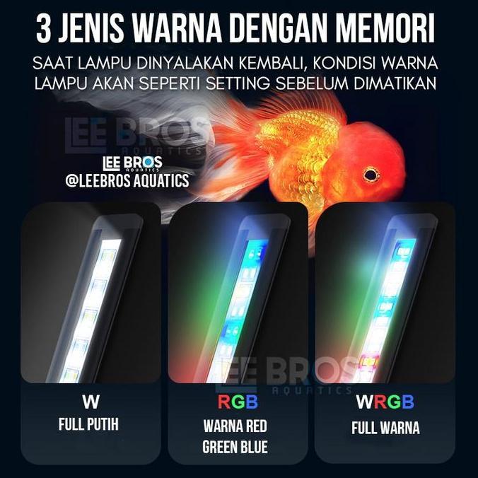 Murah Lampu Led Aquarium Full Spectrum /  Lampu Led Aquascape 75 - 120 Cm