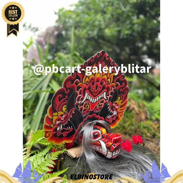 Barongan Caplokan Anak Dari Kayu Asli