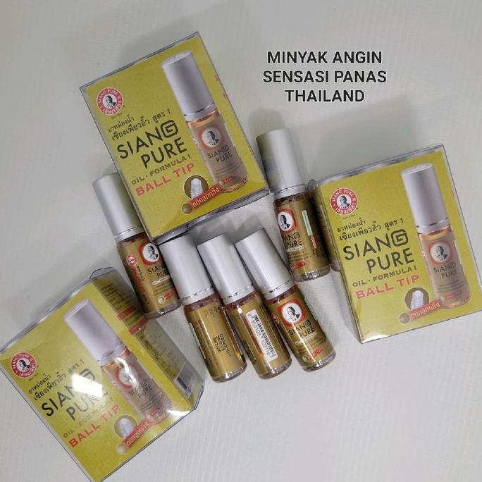 Knochen- Siang Pure Oil Ball Tip/Minyak Thailand Minyak Angin Mengencangkan