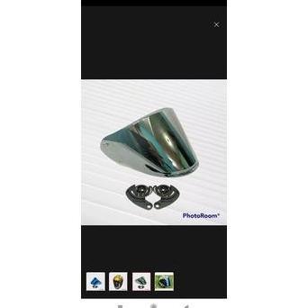 Paket busa Helm NHK R6 Full set kancing besi / kaca + tali + karet