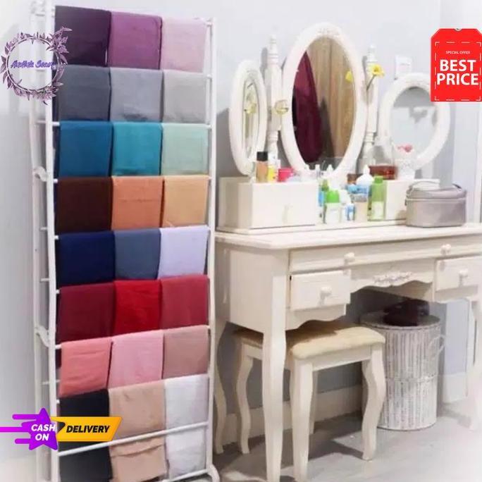 Rak Kerudung Serbaguna Rak HIjab Rak Mukena Gantungan Mukena Rak Sejadah