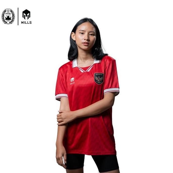 Jersey timnas indonesia new mills 2022 grade ori