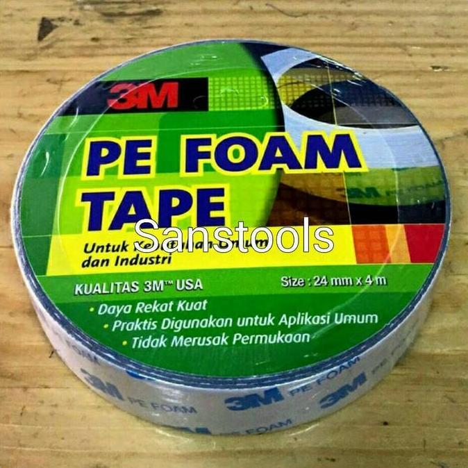 isolasi double tape foam 3M / double tape foam 1" 3M ORIGINAL