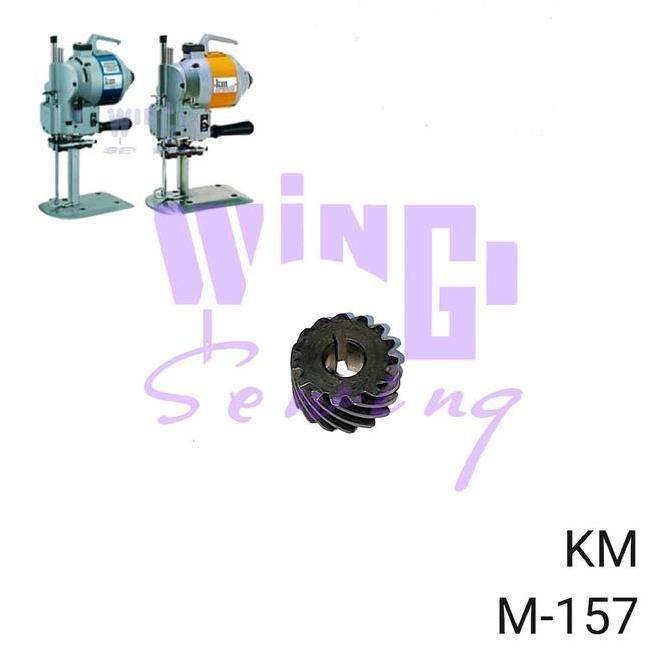 M157 KM Gear Kecil Roda Asahan Mesin Potong Kain KM M-157