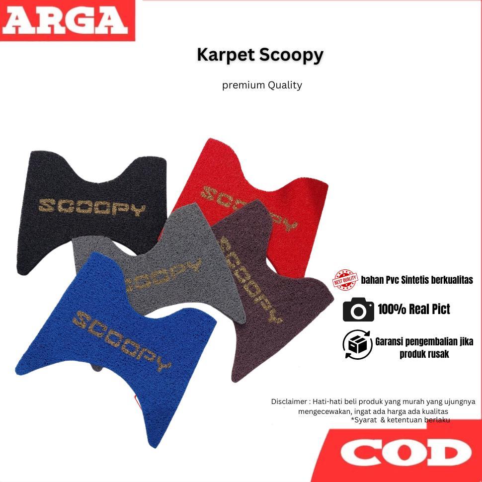 Karpet Motor Scoopy / Keset Motor Scoopy / Alas Kaki Motor honda Scoopy stylish