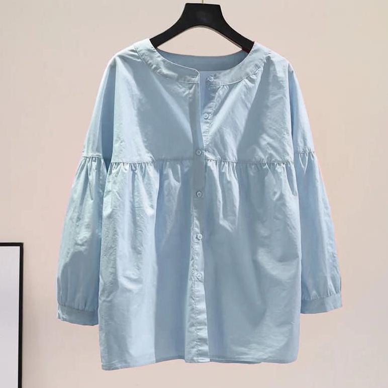 SUPER DEAL KEMEJA & BLOUSE WANITA/BLOUSE WANITA KEKINIAN/BLOUSE WANITA OVERSIZE KEKINIAN