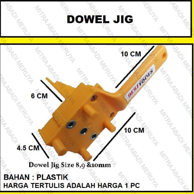 Dowel Jig Alat Pemasang Dowel Bor Dowel Alat Pelubang Dowel Penyambung