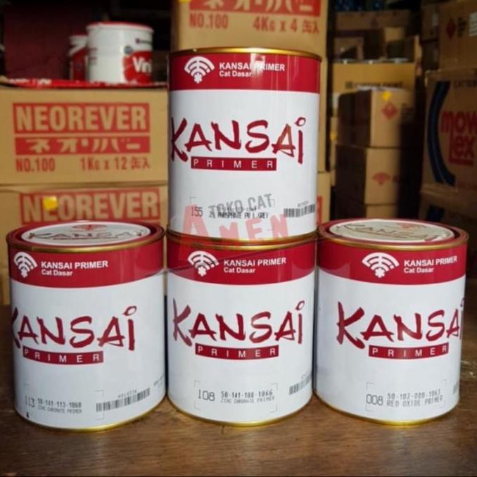 cat kansai paint 1kg cat dasar besi
