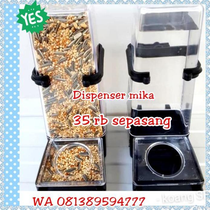 tempat pakan burung dispenser jumbo