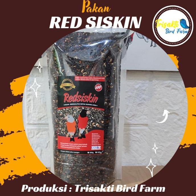 Pakan Burung Red Siskin Hooded Siskin dan Gold Finch Pakan Burung Kenari Kemasan 900 Gram