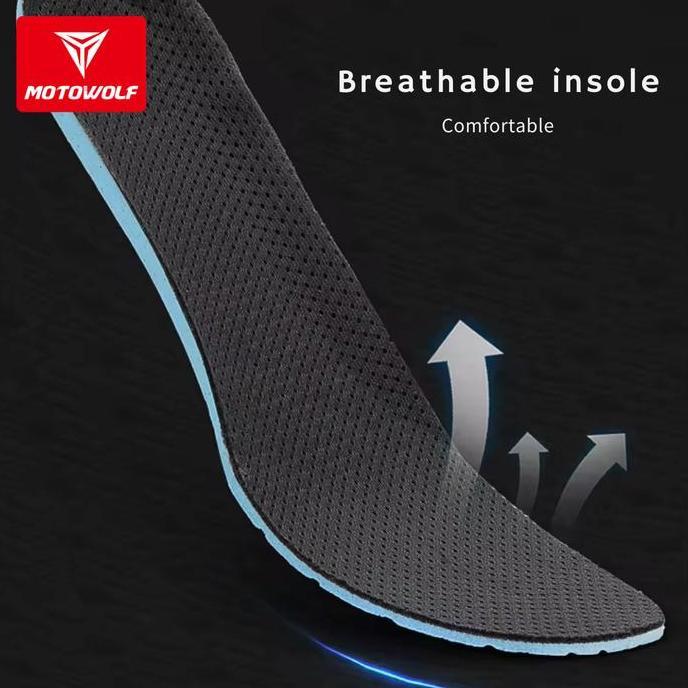 Sepatu Touring Motowolf Sepatu Sunmori Motor Pria Adventure Boots