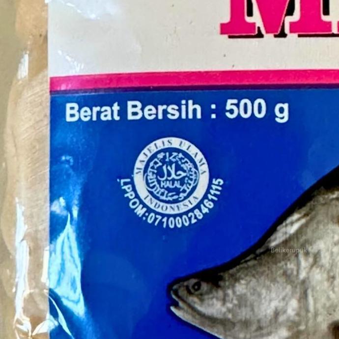 Kerupuk Ikan Mentah Cap Ikan Pipih 500g