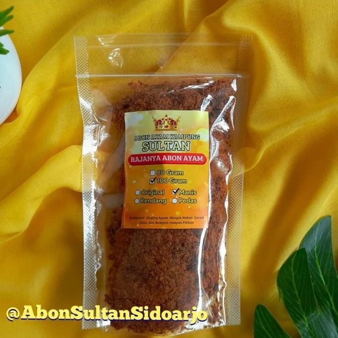 Abon Ayam Kampung Sultan 100 gr pouch