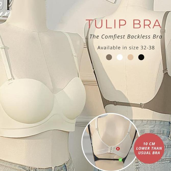 [TULIP] BACKLESS BRA STYLING BRA BRA SEAMLESS BH SEAMLESS BH BACKLESS BUSA TEBAL NYAMAN