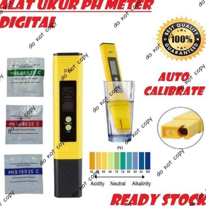 Ph Meter Alat Ukur Air Hidroponik Ph Meter Digital Ph Air Digital Ph