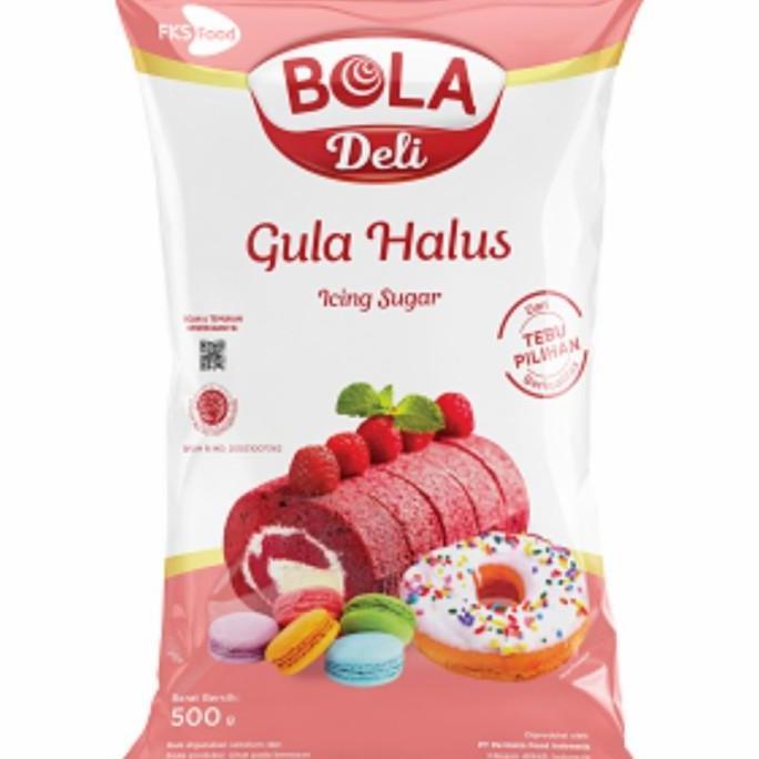 BOLA DELI Gula Halus/ Gula Halus Bola Deli Icing Sugar 500g