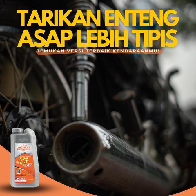 Fuzokuhin- Gpa X1 2T Api Tc Low-Smoke Untuk Oli Samping Mesin 2-Stroke