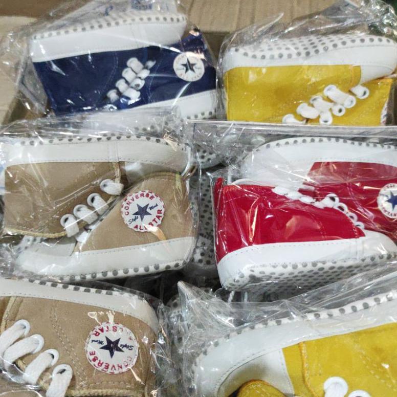 Sale Cnvr Sepatu Casual Tali Anak Bayi Prewalker Laki-Laki Perempuan Newborn Vans
