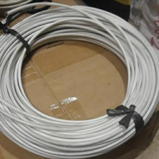 Kabel Tahan Panas 10Mm / Nivin Nyvin 10 Mm / Heater Resistance Putih Cable Per Meter